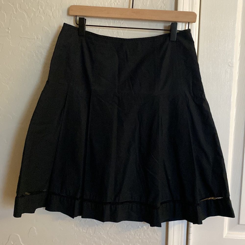Express Black Pleaded A line Skirt Size 4